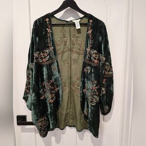 Sundance Velvet Shawl/Jacket